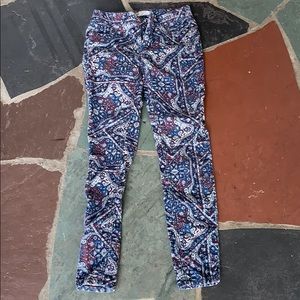 Free people soft printed cords